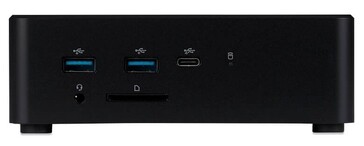 iiyama Mini-PC Anschlüsse an der Front