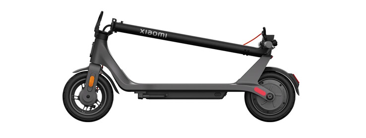Der E-Scooter lässt sich zusammenklappen