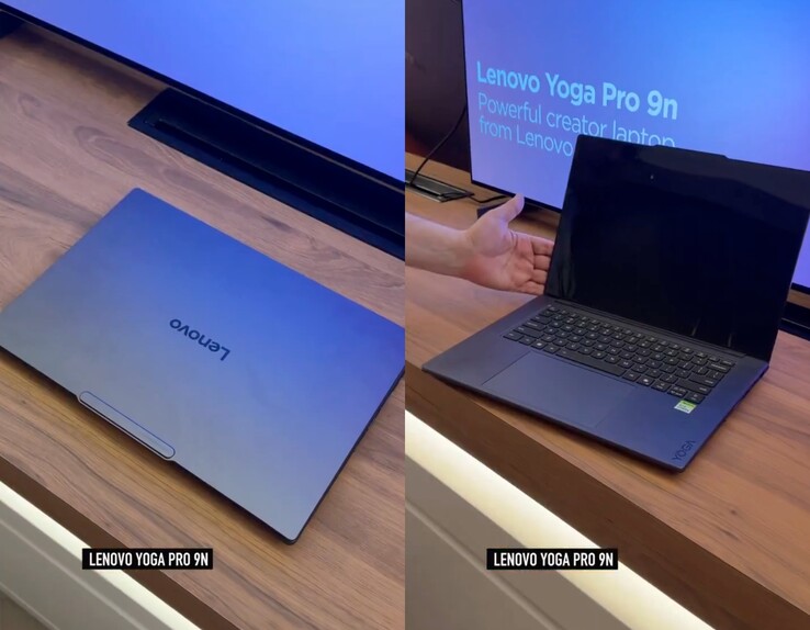 Das Lenovo Yoga Pro 9n wurde auf der Computex 2026 gezeigt