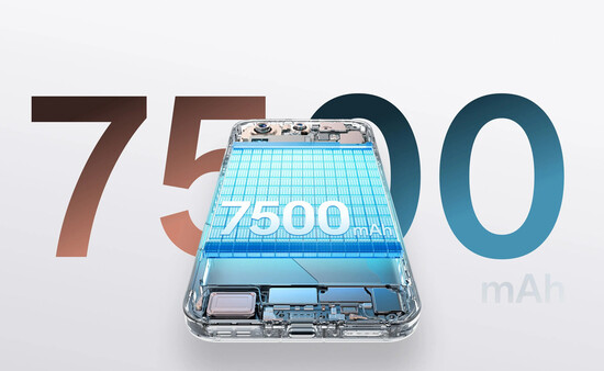 Die Akkukapazität des Find X9 Pro beträgt 7.500mAh (Bildquelle: OPPO)