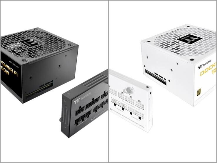Thermaltake Dockpower FI Netzteil in Schwarz und Weiß