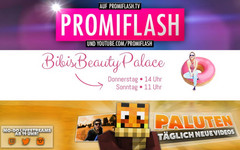 Top 10 der meistverdienenden YouTuber in Deutschland: Promiflash, BibisBeautyPalace, Paluten.