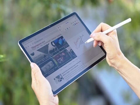 Test Tablet Huawei MatePad 11.5 (2025) PaperMatte (Bildqueile: Marcus Herbrich) 