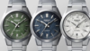 Von links nach rechts: die Uhren Casio Edifice EFK100D-3A, EFK100D-2A und EFK100D-7A. (Bildquelle: Casio)