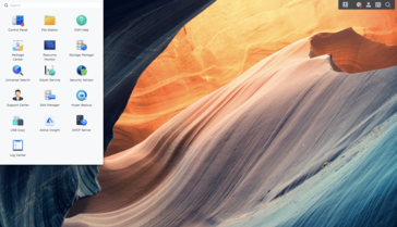 Die Benutzeroberfläche des DSM