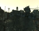 Screenshot der Megaton Brücke in Fallout 3