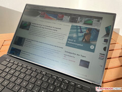 In der Sonne (ohne Reflexion)