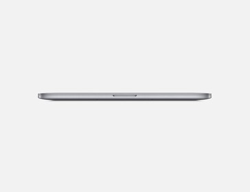 Das neue MacBook Pro 16 geschlossen von vorne (Bild: Apple)