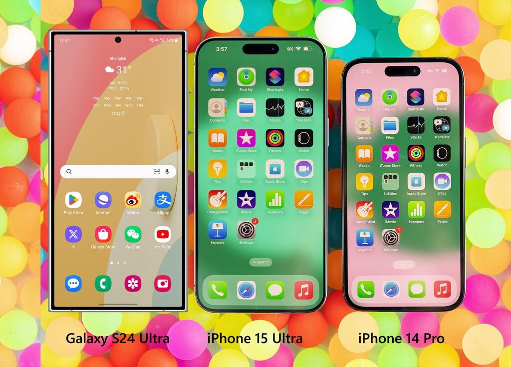 iPhone 15 Pro Max vs. Samsung Galaxy S24 Ultra: Der Vergleich