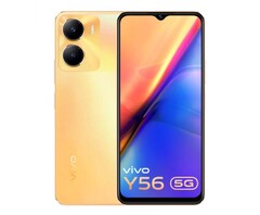 Das Vivo Y56 5G wird in schickem Orange angeboten, neben einer dezenteren Version in Schwarz. (Bild: Vivo)