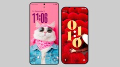 Mit dünneren Rändern und kleinerer Punch-Hole will das Xiaomi 16 (rechts) auch gegen das Samsung Galaxy S26 Ultra punkten. (Bildquelle: Ice Universe)