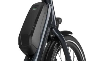 Der Akku ist nicht in den Rahmen integriert (Bildquelle: Gazelle)