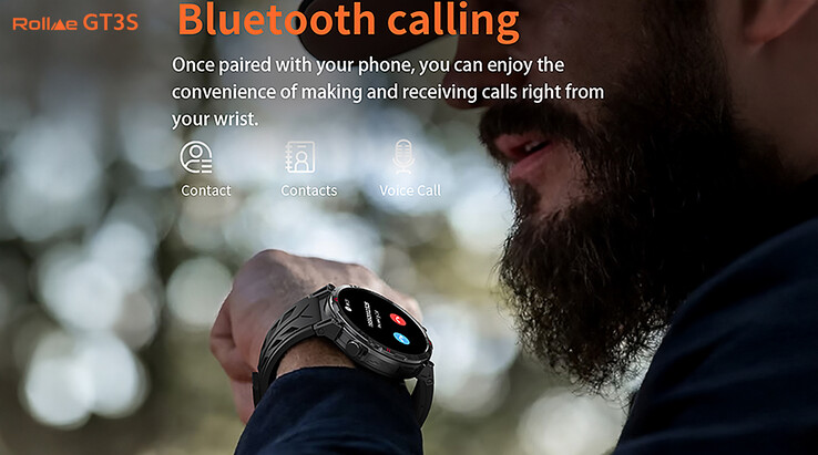 Mit verbundenen Android- oder Apple-Smartphone kann sogar via BT-Funktion telefoniert werden (Bildquelle: Rollme)