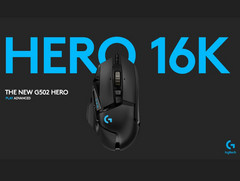 G502 Hero: Logitech spendiert seiner 502er Gaming-Maus den Hero 16K Sensor.