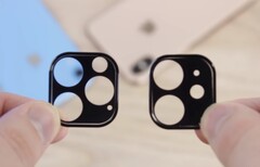 Ein Schutzglas für die Triple-Cam des Apple iPhone XI und eines für die Dual-Cam des iPhone Xr 2019.