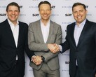 Sixt-Stellantis-Deal besiegelt: Alexander Sixt (Co-CEO von Sixt), Uwe Hochgeschurtz (Stellantis Chief Operating Officer, Enlarged Europe), Konstantin Sixt (Co-CEO von Sixt) - von links nach rechts.