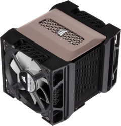 Corsair A500: Leistungsstarker CPU-Kühler kommt mit zwei Lüftern