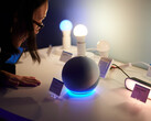 Amazon Alexa kommunizierte auf dem CSA-Event mit zahlreichen Leuchtmitteln über Matter. (Foto: Andreas Sebayang/Notebookcheck.com)