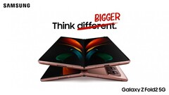 "Think bigger" ist nur einer der eindeutigen Seitenhiebe gegen Apples berühmte Marketing-Slogans. (Bild: Samsung, via SamMobile)