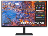 Samsung präsentiert im Rahmen der CES die neuen Monitor-Modelle M8 und S8. (Bild: Samsung)