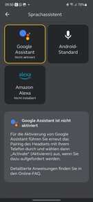 Spachassistenten: Android