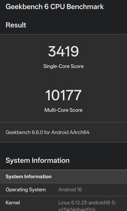 Geringere Werte nach langer Lastphase