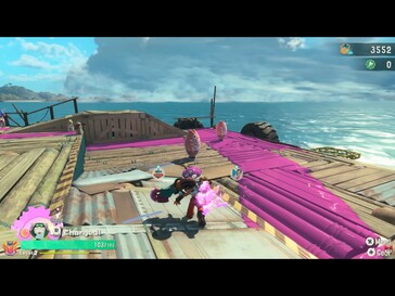 Im Bild: Ein Gameplay-Screenshot aus Splatoon Raiders.