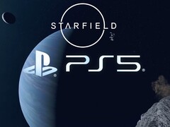 Im Bild: Ein Banner der PS5-Version von Starfield.