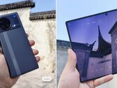 Das Vivo X Fold im Hands-On: Eine Quadcam mit 2 Telefoto-Kameras, eine davon mit 5x Periskop-Zoom hätten Samsung Galaxy Z Fold3 Nutzer wohl auch gern.