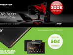 Acer: Cashback für Gaming-Serien Predator & Aspire sowie Iconia Tab 10