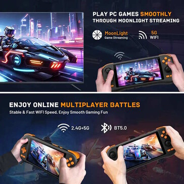 WiFi wird unterstützt, auch das Streaming von Spielen (Bildquelle: Kinhank)