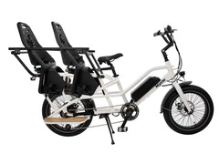 Mycle: Neues Lastenfahrrad auch für zwei Kindersitze