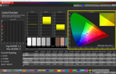 Mit CalMAN ColorChecker kalibriert