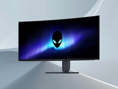 Front des Alienware AW3426DW 34-inch QD-OLED Gaming-Monitors