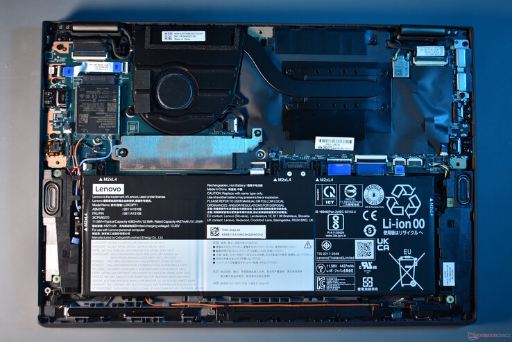 Lenovo ThinkPad X13 Yoga Gen 3: Innenleben