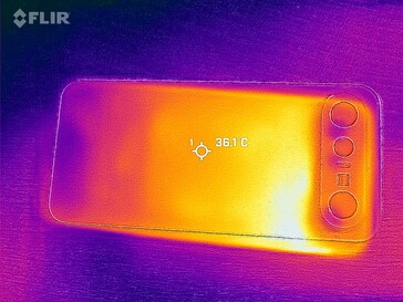 Heatmap Rückseite