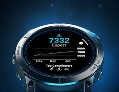 Die Garmin Epix Pro Gen 2 setzt auf ein rundes AMOLED-Display.