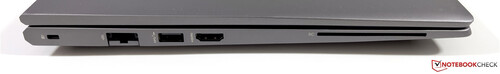 USB 4 und HDMI 2.1 sind bei der HP ZBook Power 15 G10 Workstation mit an Board (Bilder: Allen Ngo)