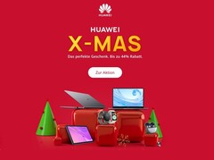 HUAWEI bietet im Rahmen des X-Mas-Sales bis zu 44 Prozent Rabatt auf beliebte Geschenke im HUAWEI Store.