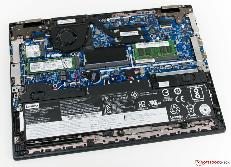 Das Lenovo ThinkPad L390 Yoga ohne Bodenplatte
