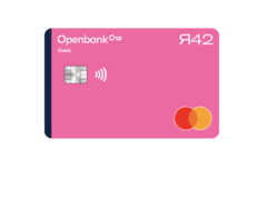 Openbank-Debitkarte mit Mastercard-Logo. (Bild: Openbank)