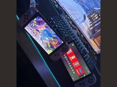 Zwei Nintendo Switch 2-Konsolen im direkten Vergleich