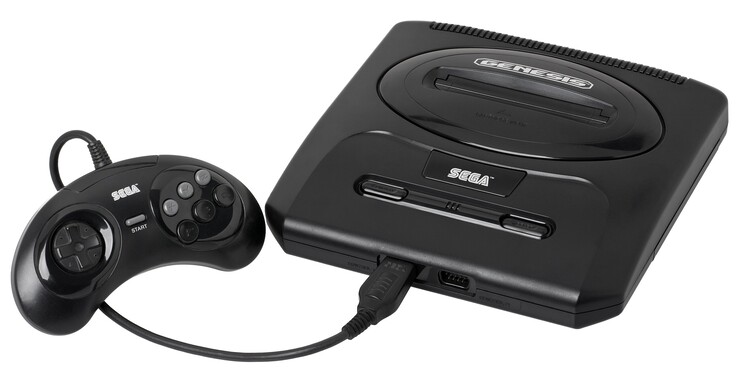 Sega Genesis 2 mit 6-Tasten-Controller (Bildquelle: Wikipedia)