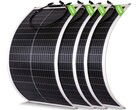Flexible Solarmodule mit jeweils 100 Wp