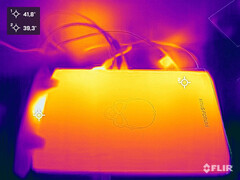 Gehäuseoberseite unter Last