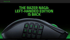 Razer Naga Left-Handed: MMO-Maus für Linkshänder sucht Interessenten.