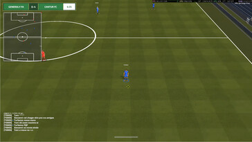 Ein Screenshot von Global Football