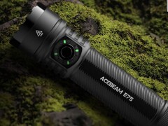Acebeam-USB-Taschenlampen, wie die E75, haben jetzt zehn Jahre Garantie. (Bildquelle: Acebeam)