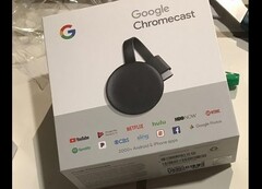 Der neue Chromecast der 3. Generation hat eine sehr ähnliche Verpackung wie der Vorgänger.