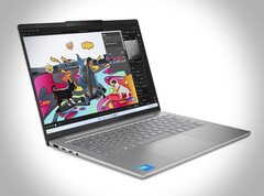 Das Lenovo IdeaPad Slim 5i setzt auf ein 400 Nits helles OLED-Display.